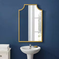 Miroir Mural Doré
