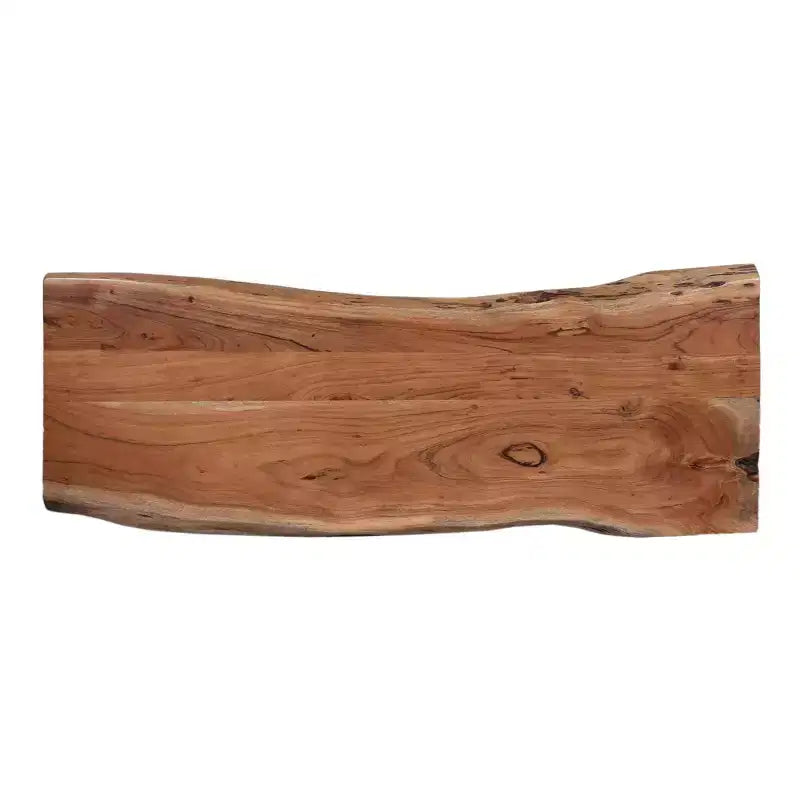 Meuble TV en bois naturel à bords bruts