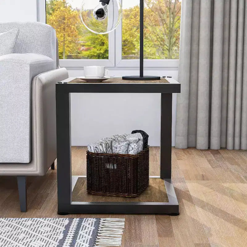 Table d'appoint industrielle