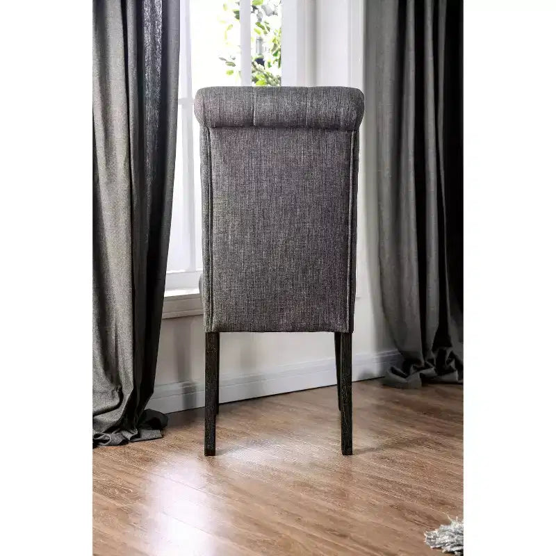 Chaises d'appoint à dossier incurvé