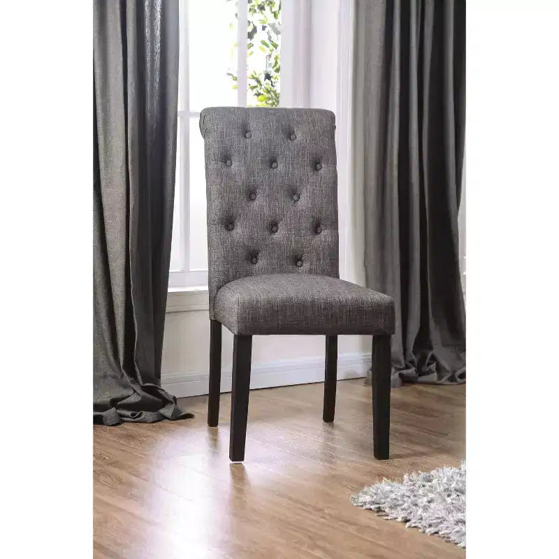 24/7 Shop At Home 2pc Hepburn Scroll Back Side Chairs