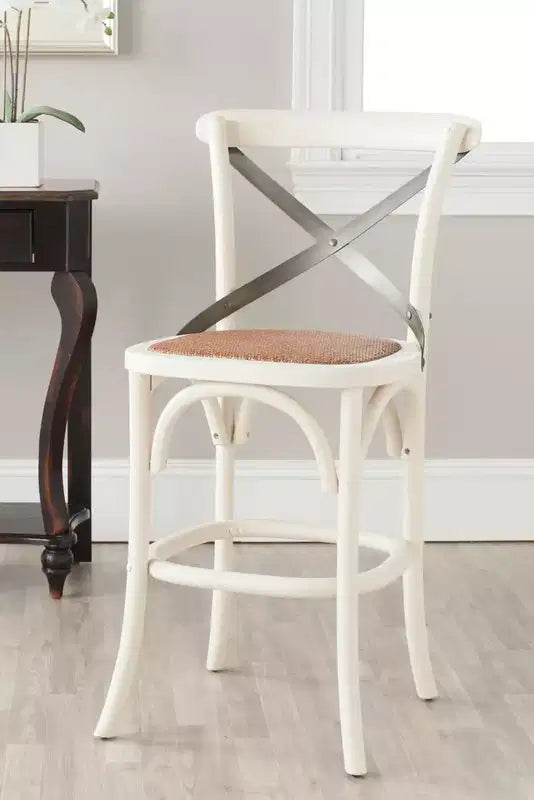Eleanore X Back Counter Stool - AMH9505 - Safavieh