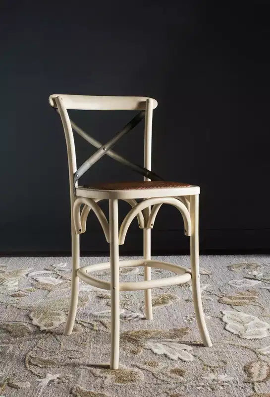 Eleanore X Back Counter Stool - AMH9505 - Safavieh
