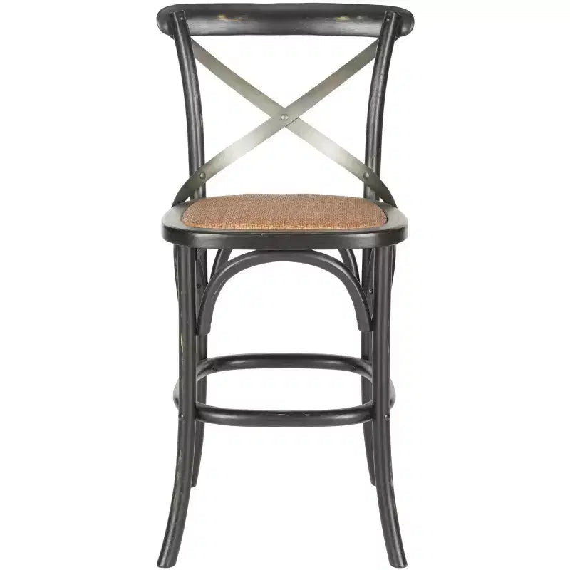 Eleanore X Back Counter Stool - AMH9505 - Safavieh