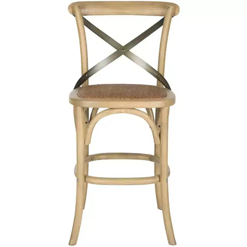 Eleanore X Back Counter Stool - AMH9505 - Safavieh