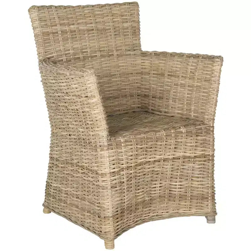 Natuna Arm Chair - FOX1605A - Natural - Safavieh