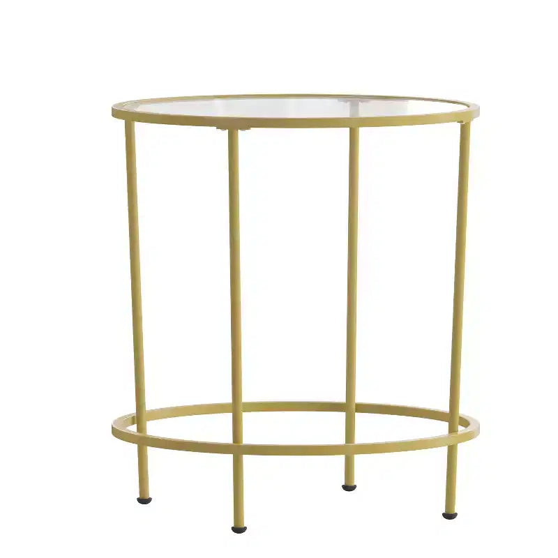 Table d'appoint avec cadre rond