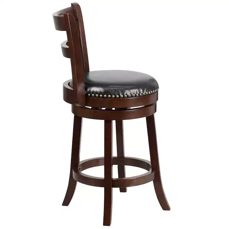 Tabouret de comptoir en bois