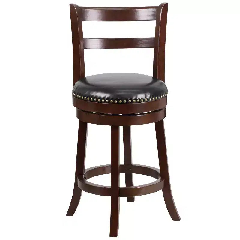 Tabouret de comptoir en bois