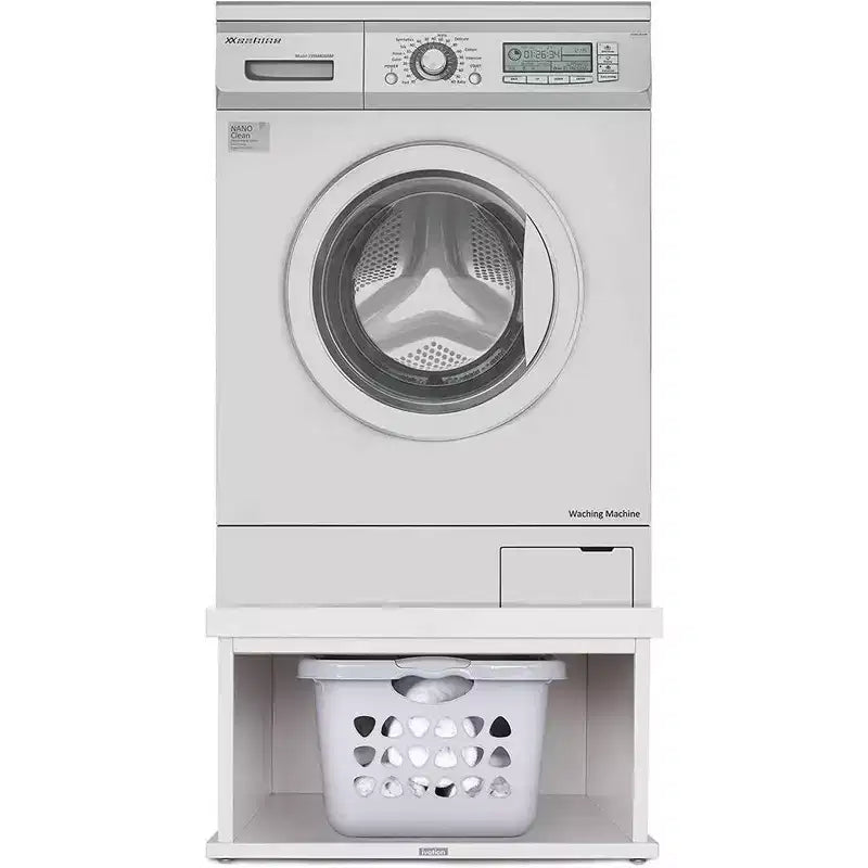 Ivation Wooden Elevation Laundry Pedestal for Washer/Dryer Machine